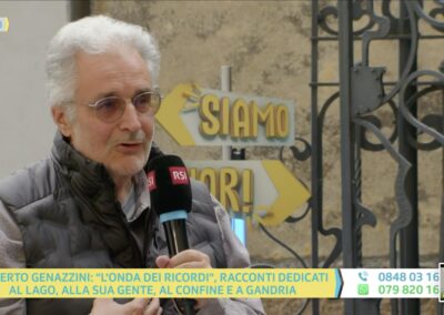 Roberto Genazzini a Siamo Fuori a Gandria