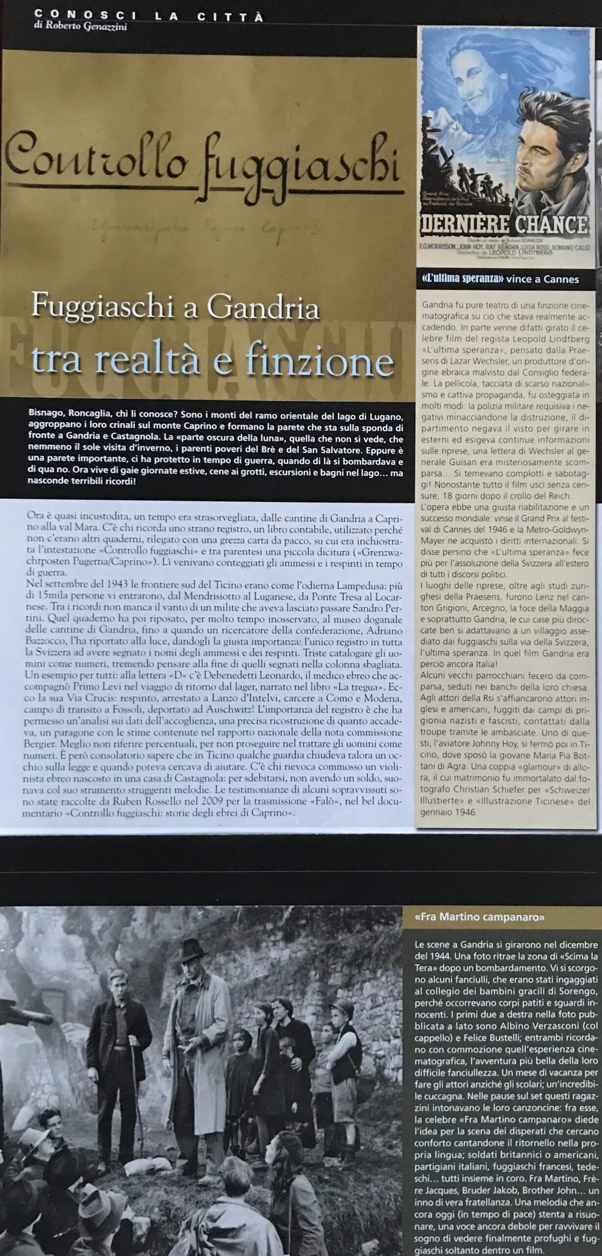 Recensione de Londa dei ricordi, Scrittori nostri - Terra ticinese