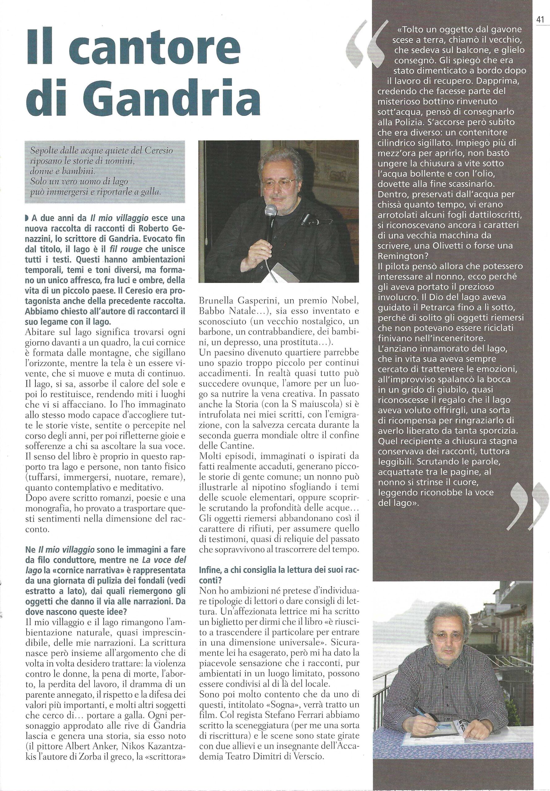 Vetrina Rivista di Lugano - Recensione 14 aprile 2023